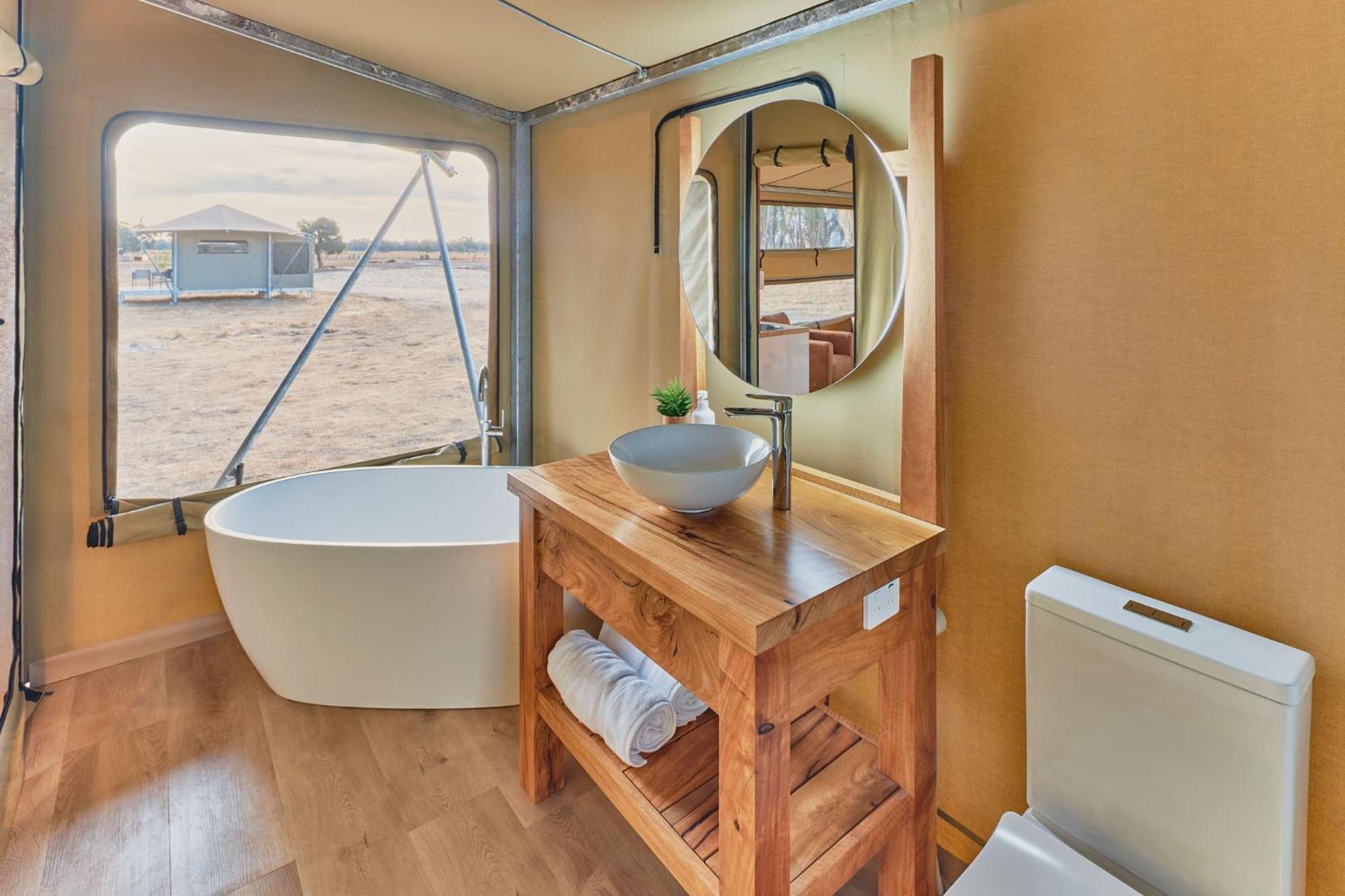 Willow Wood Glamping Retreat Broadwater Eksteriør bilde