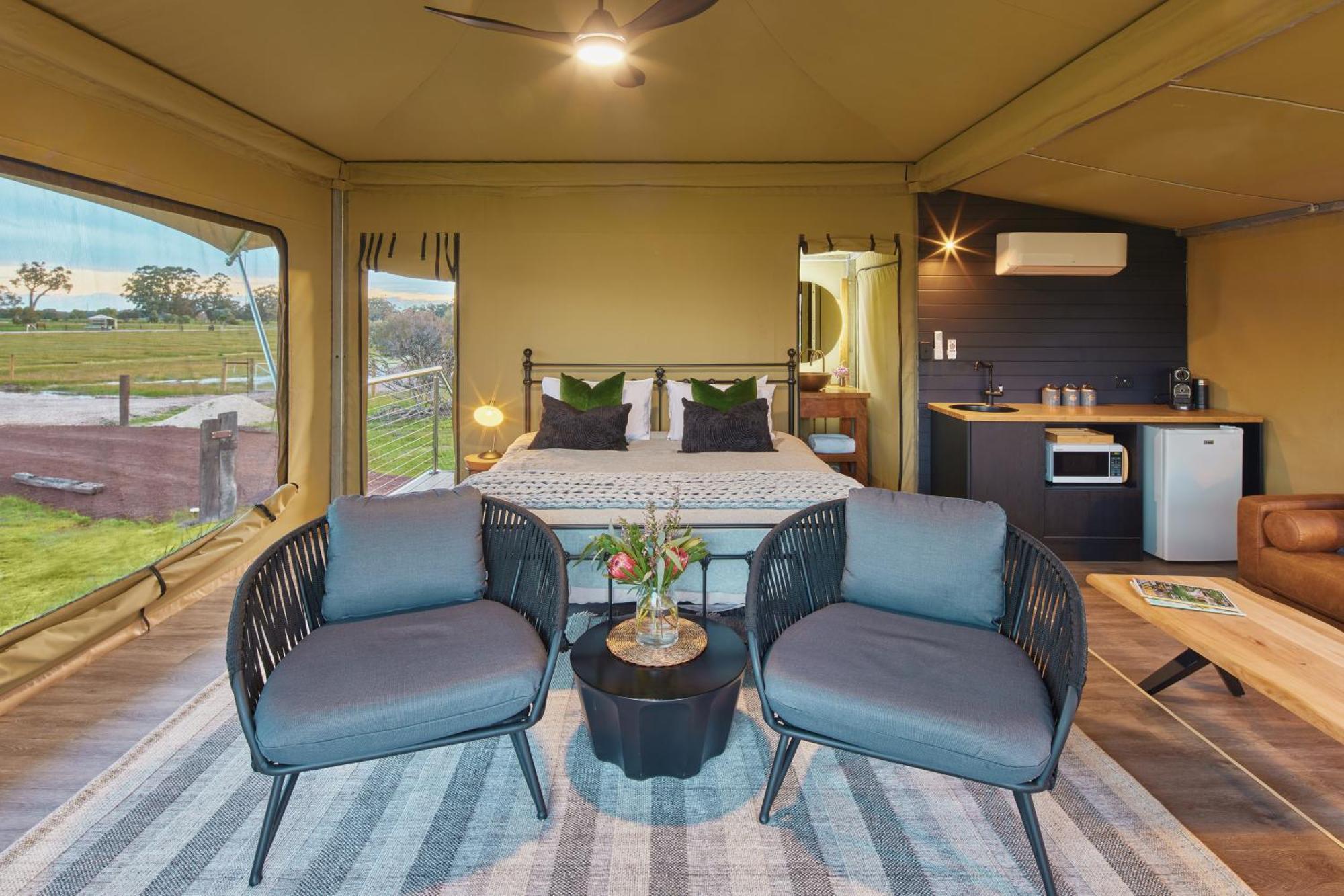 Willow Wood Glamping Retreat Broadwater Eksteriør bilde