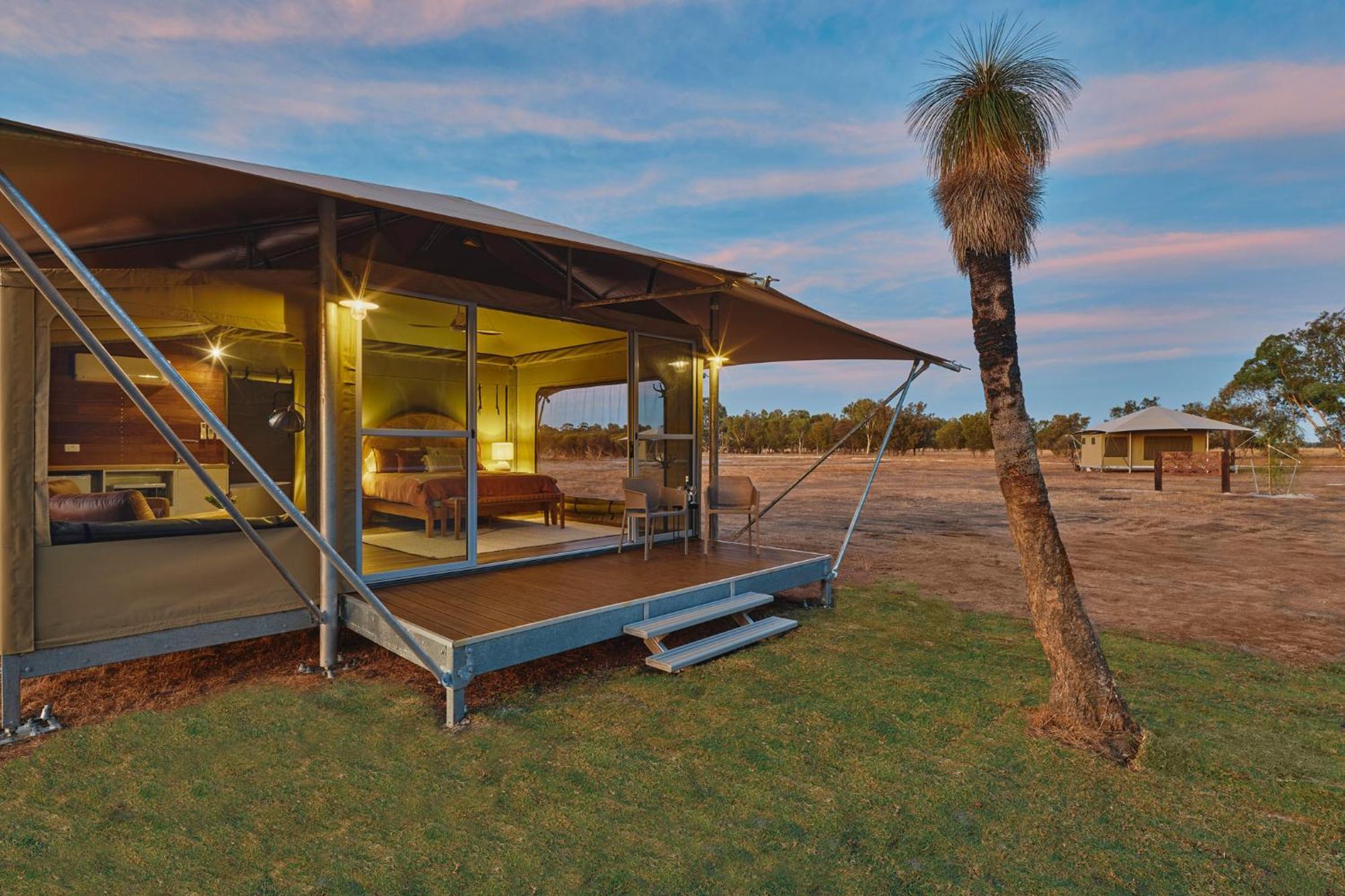 Willow Wood Glamping Retreat Broadwater Eksteriør bilde