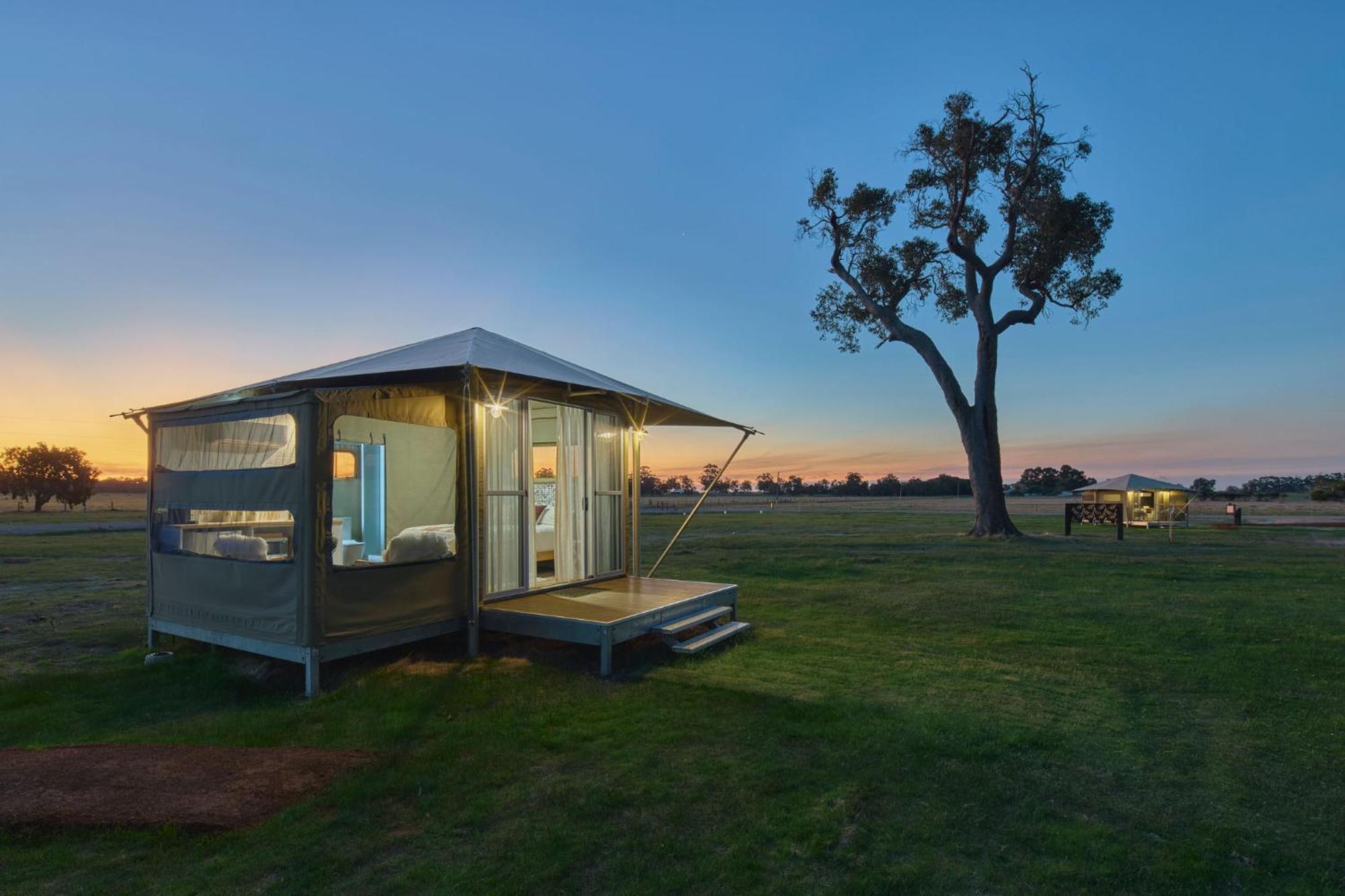Willow Wood Glamping Retreat Broadwater Eksteriør bilde